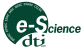 E-Science DTI logo