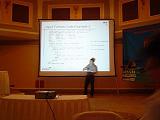 Francois Bodin giving a keynote speech