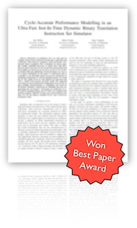 Best paper award at IC-SAMOS'10!